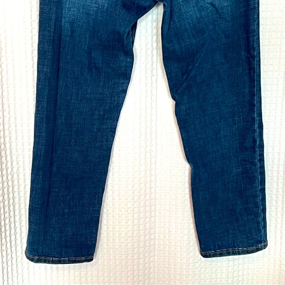 Ella Moss women Dark blue High waist straight leg jeans zipper front Sz 6/28 - Picture 11 of 16